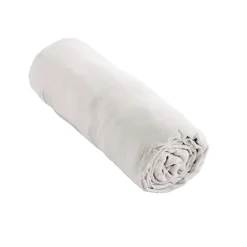 Housse De Rêve Drap housse 140x190 cm en Gaze de coton Chantilly