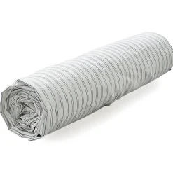 Linnea Drap housse 180x200 cm percale de coton RÉCIT D'HIVER rayures Sale