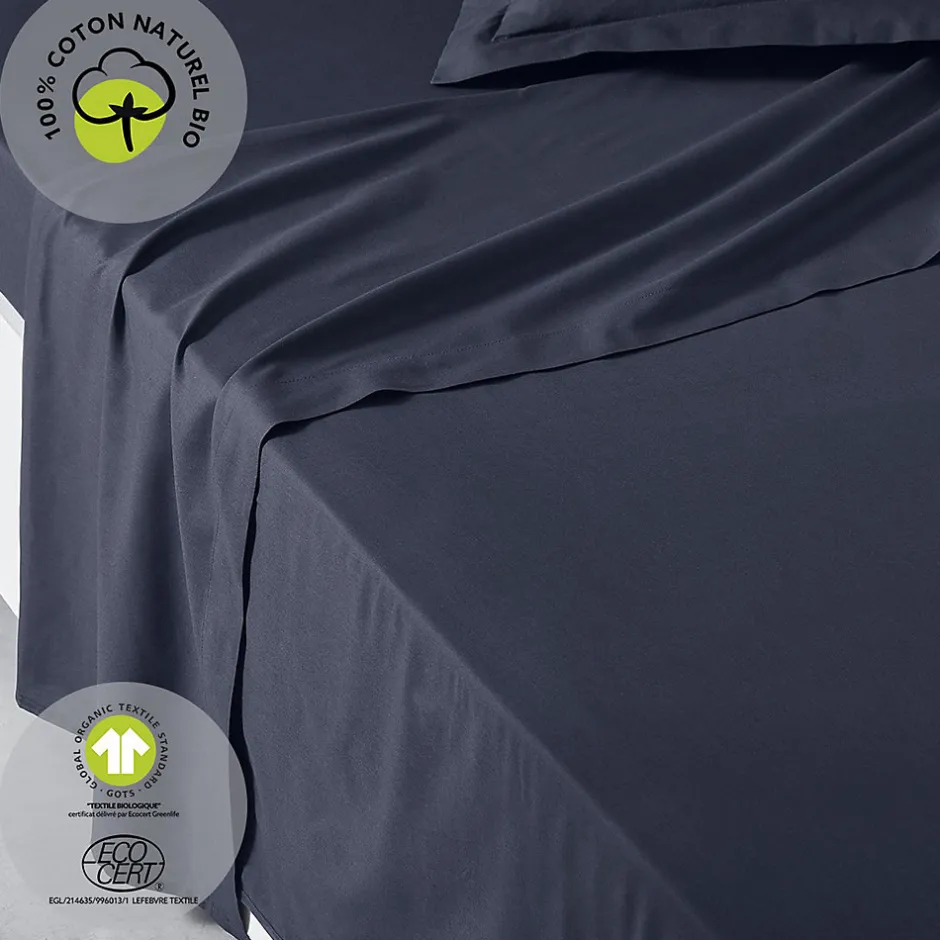 Today Drap plat 57 fils - 100% coton biologique