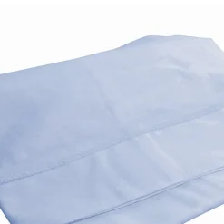 Domiva Drap plat avec point bourdon (120x180 cm - Bleu ciel) Discount