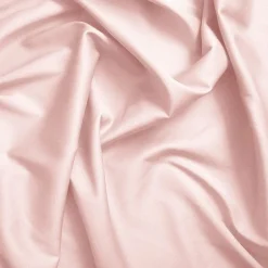 Coton Pur Drap plat Prémium 180x290 cm Rose dragée Outlet