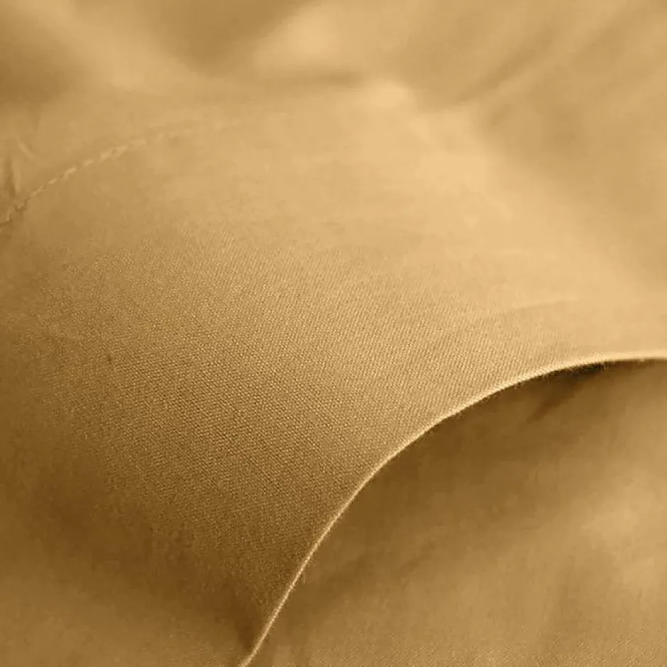 Coton Pur Drap plat Prémium Miel 240 x 300 cm Sale