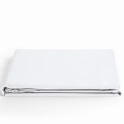 Coton Pur Drap plat Prémium 240 x 300 cm blanc 100% coton