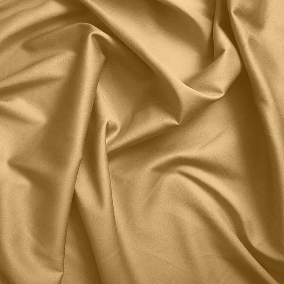 Coton Pur Drap plat Prémium 180 x 290 cm Miel coton Discount