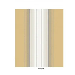 Tradilinge Drap plat en percale de coton au style ethnique chic (180x290 cm - Jaune) Sale