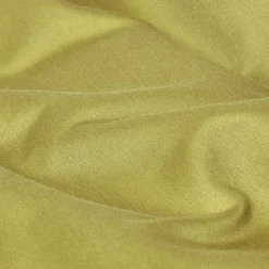 Homescapes Drap plat en satin de coton égyptien 1000 fils vert olive, 240x275 cm - Clearance