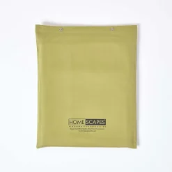 Homescapes Drap plat en satin de coton égyptien 1000 fils vert olive, 230x255 cm -