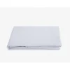 Vent Du Sud Drap plat Palace pur coton teint lavé, 63 fils/cm² - Palace Neige - 270 x 290 cm pour lit King Size Online