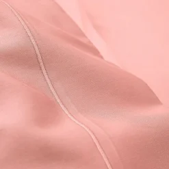 Coton Pur Drap plat percale de coton peigné "Julian" toutes dimensions - Julian Rose Poudré - 180 x 290 cm pour lit 1 place