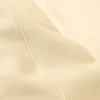 Coton Pur Drap plat percale de coton peigné "Julian" toutes dimensions - Julian Ivoire - 180 x 290 cm pour lit 1 place