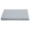 Vent Du Sud Drap plat percale pur coton peigné longues fibres 80 fils/cm² - Neige - 270 x 300 cm pour lit King size