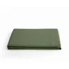 Vent Du Sud Drap plat percale pur coton peigné longues fibres 80 fils/cm² - Mousse - 240 x 300 cm pour lit 2 places Outlet