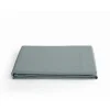 Vent Du Sud Drap plat percale pur coton peigné longues fibres 80 fils/cm² - Lichen - 180 x 290 cm pour lit 1 place New