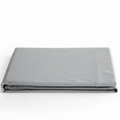Coton Pur Drap plat Prémium Coton 180 x 290 Blanc New