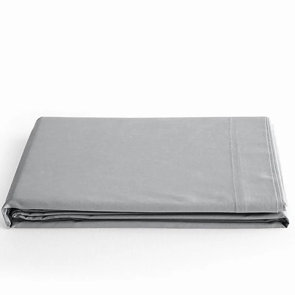 Coton Pur Drap plat Prémium Coton 180 x 290 Blanc New