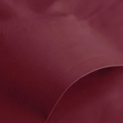 Coton Pur Drap plat Prémium 240 x 300 cm Grenat coton Discount