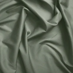 Coton Pur Drap plat Prémium 180x290 cm Vert fonce Sale