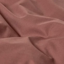 Homescapes Drap plat uni 100 % coton égyptien 200 fils marron chocolat, 275x275 cm -