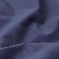 Homescapes Drap plat uni 100 % coton égyptien 200 fils bleu marine, 240x275 cm - Hot