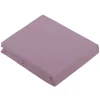 Tradilinge Drap Plat Uni en 100 % Coton (240x310 cm - Vieux rose)