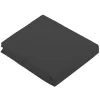 Tradilinge Drap Plat Uni en 100 % Coton (240x310 cm - Gris anthracite)