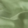 Homescapes Drap plat uni en coton égyptien bio 400 fils vert mousse, 178x255 cm -