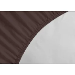 Lovely Home Drap-housse - - LH71599 - 160x200+25 cm - Marron
