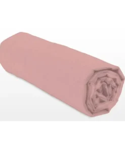 Lovely Home Drap-housse - - LH71625 - 140x190+35 cm - Rose