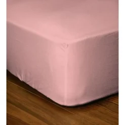 Lovely Home Drap-housse - - LH71625 - 140x190+35 cm - Rose