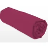 Lovely Home Drap-housse - - LH71617 - 90x190+25 cm - Fuchsia