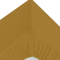 Atmosphera Créateur D'Intérieur Drap-housse - percale - mordoré - 180x200 cm - Atmosphera