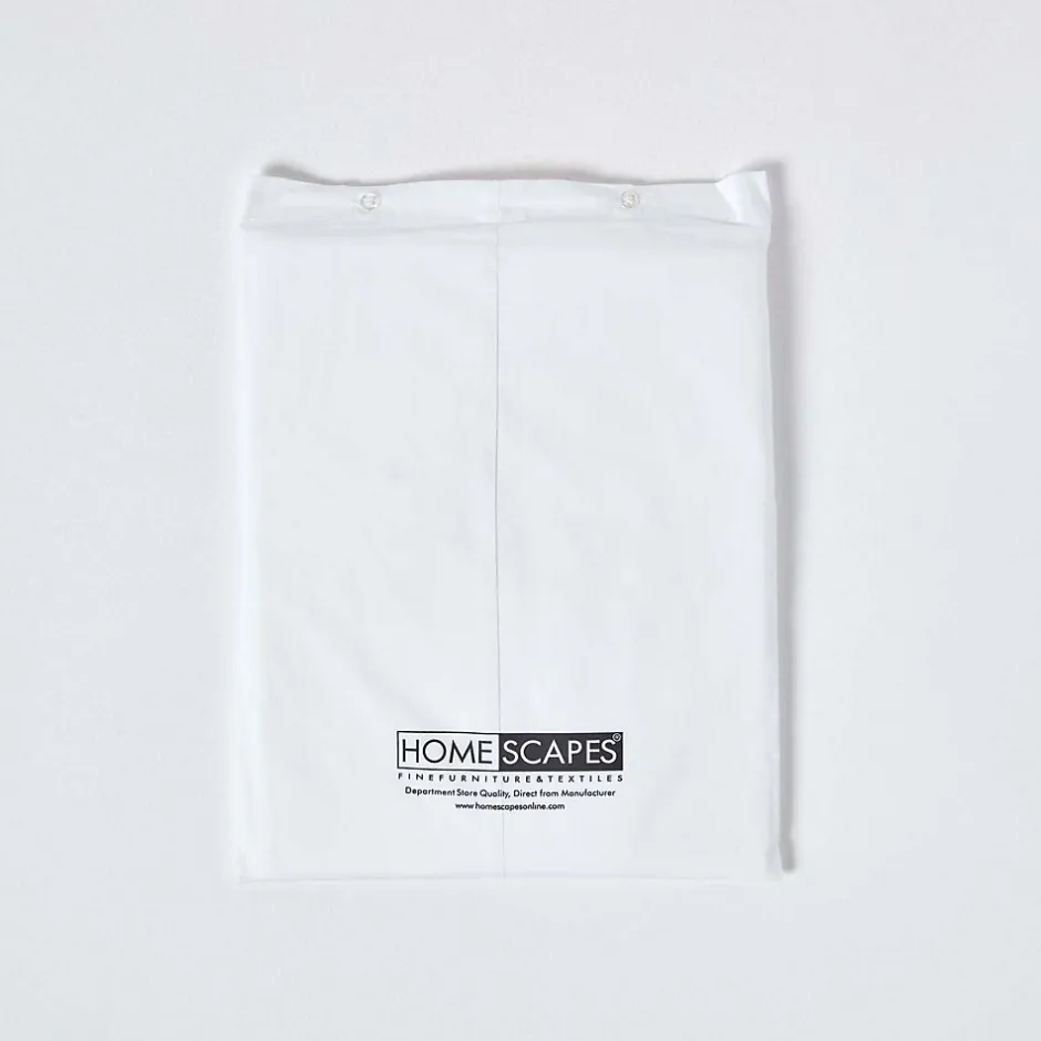 Homescapes Drap-housse blanc 100% coton égyptien 200 fils 140 x 200 cm -