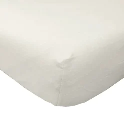 Homescapes Drap-housse crème en flanelle grand bonnet 180 gm² - 90 x 190 cm - Best