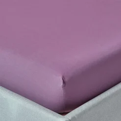 Homescapes Drap-housse raisin 100% coton égyptien 200 fils 90 x 190 cm -
