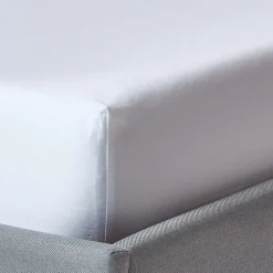 Homescapes Drap-housse spécial matelas épais 180 x 200 cm coton égyptien bio 400 fils blanc -