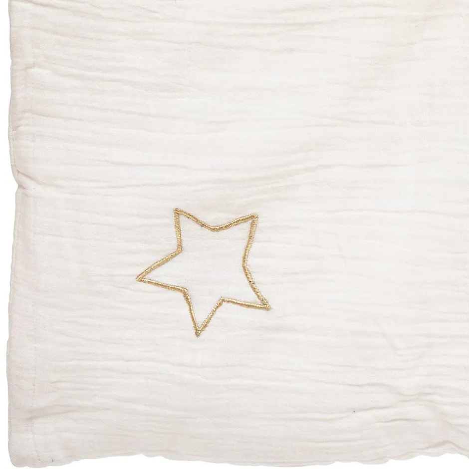 Atmosphera Créateur D'Intérieur Édredon gaze de coton 100x140 blanc Sale