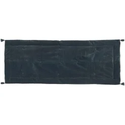 Atmosphera Créateur D'Intérieur Édredon Night - coton - gris foncé - 70x180 cm - Atmosphera