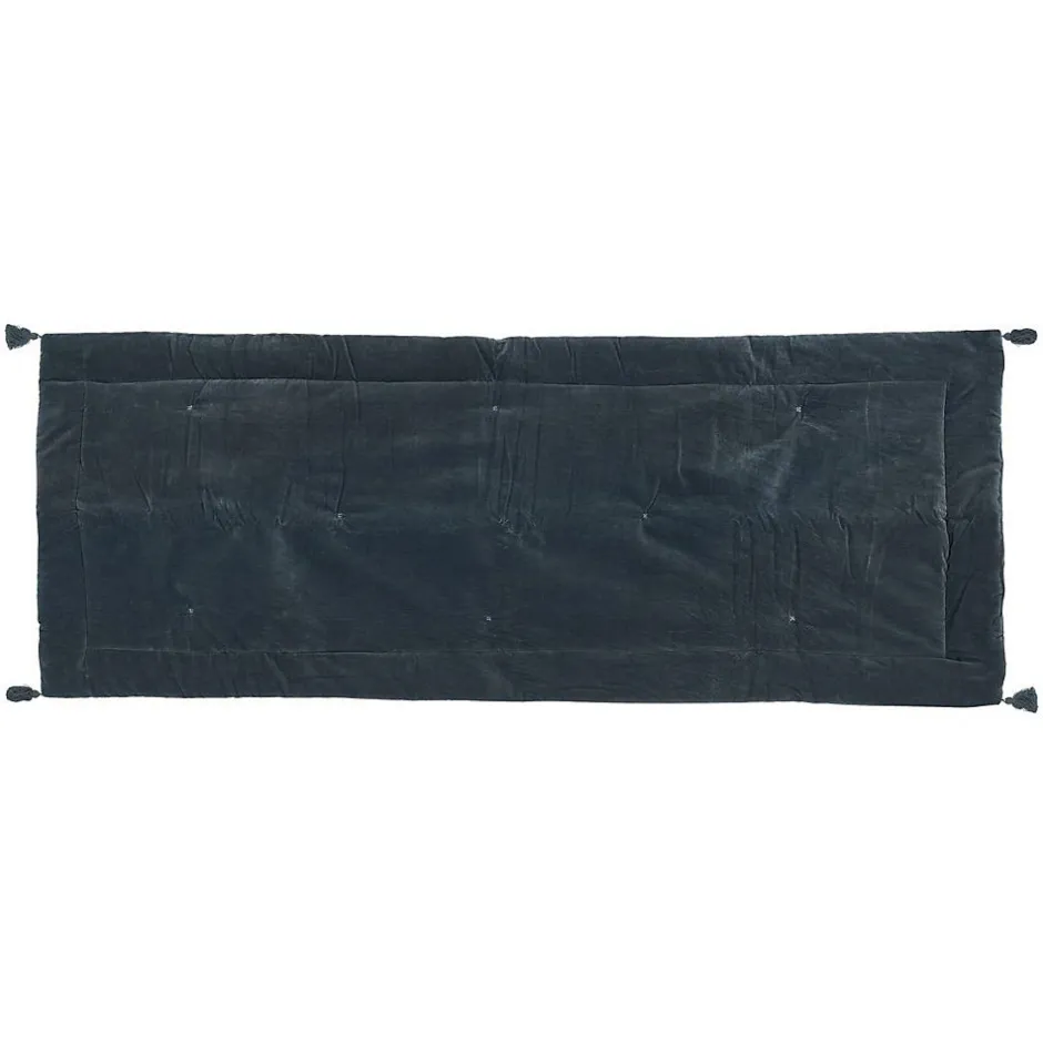 Atmosphera Créateur D'Intérieur Édredon Night - coton - gris foncé - 70x180 cm - Atmosphera