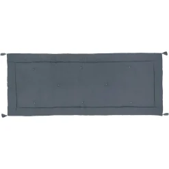 Atmosphera Créateur D'Intérieur Édredon Night - coton - gris foncé - 70x180 cm - Atmosphera