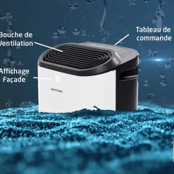 Britec Déshumidificateur + purificateur wifi 215W Clearance
