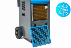 Hexwelt Déshumidificateur d'air industriel 70L/24H réservoir 5.5L absorbeur d'humidité 1 pièce.