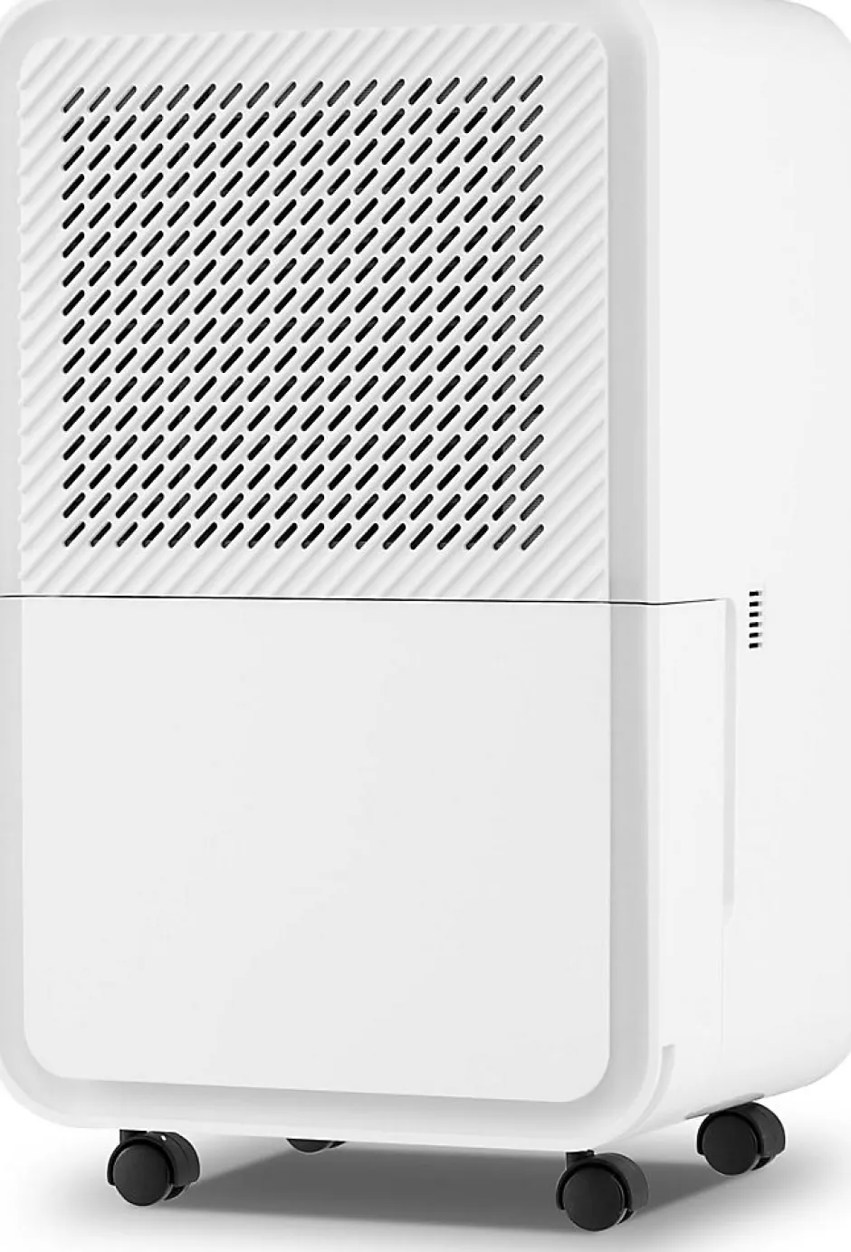 Giantex Déshumidificateur d'air 15L/Jour, Réservoir d'Eau 2,4L,avec 2 Vitesses, 4 Roulettes,pour Salon, Bureau, Salle de Bain