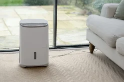 Meaco Déshumidificateur et purificateur d air Dry Arete One 12 L idéal pour maisons jusqu à 3 chambres efficace et silencieux 35 dB