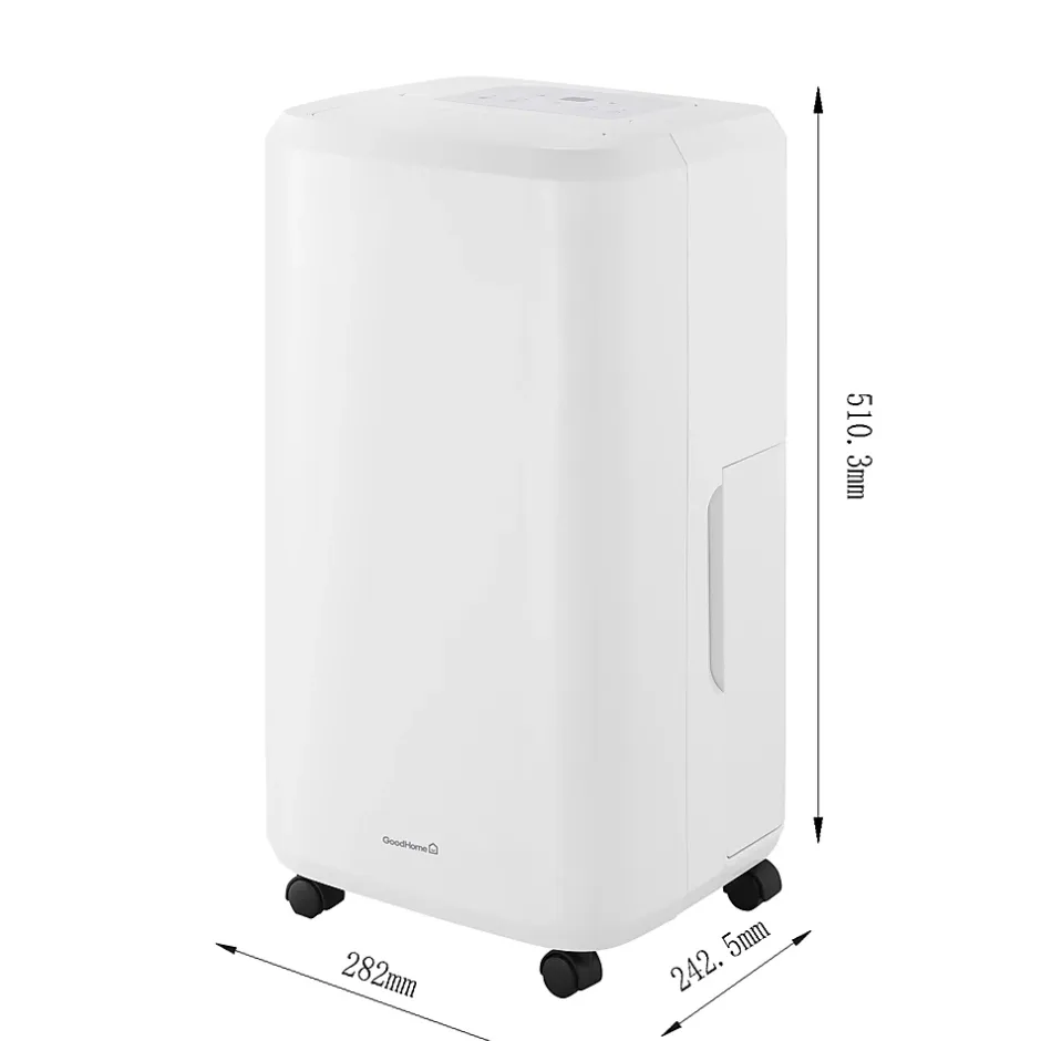 GoodHome Déshumidificateur Toltec 12L/J Hot