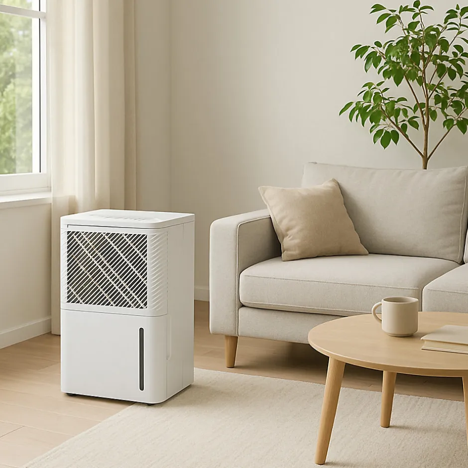 Voltman Déshumidificateur électronique 12L/jour 2.2L -
