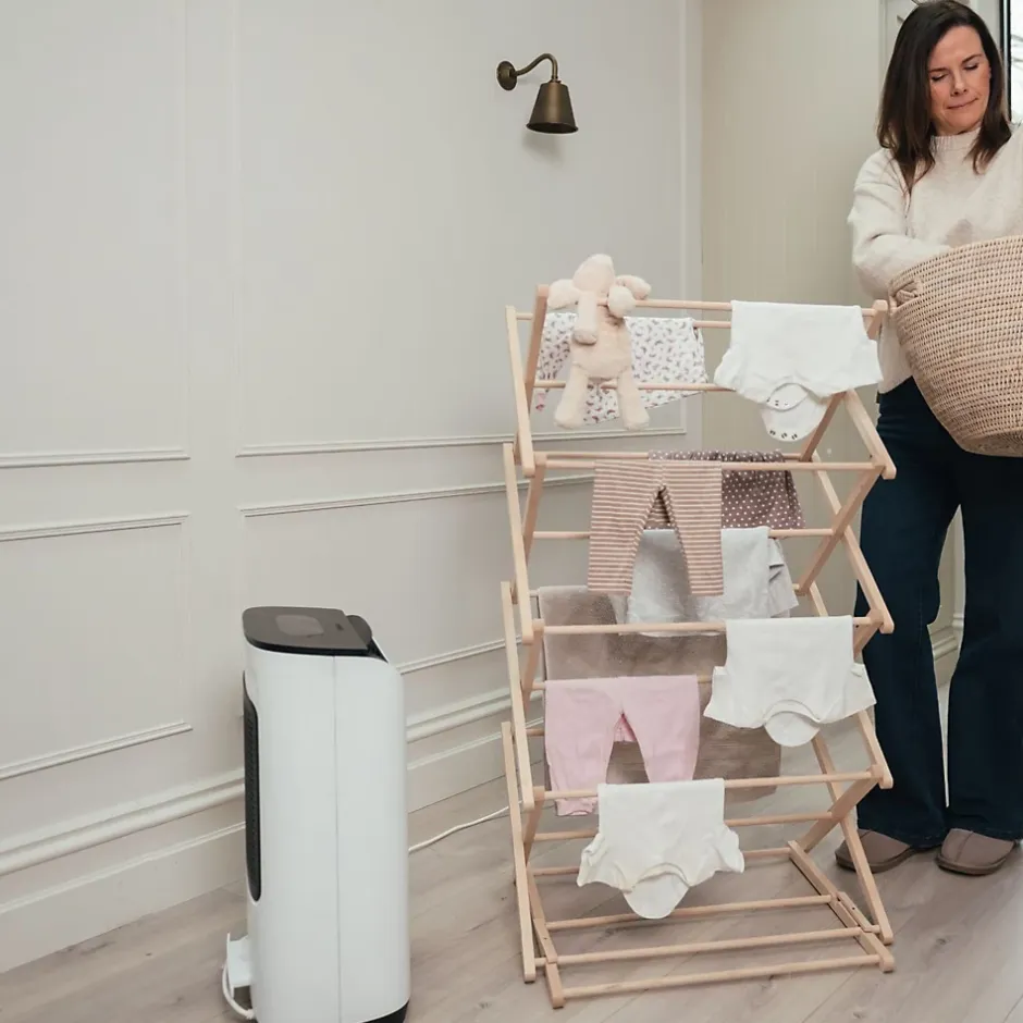 Meaco Déshumidificateur DD8L Pro 8L. Dessiccant, silencieux, basse conso. Idéal sous-sol, séchage linge & humidité. Clearance