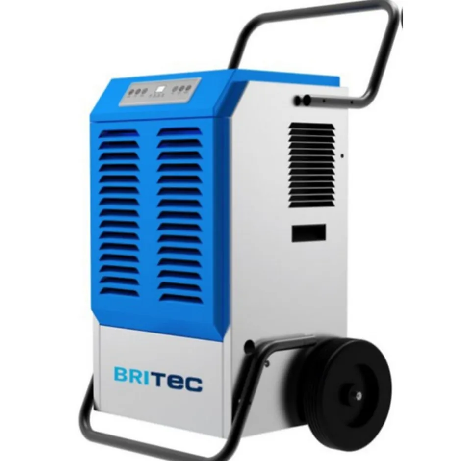 Britec Déshumidificateur pro chantier 50L 450m cube h