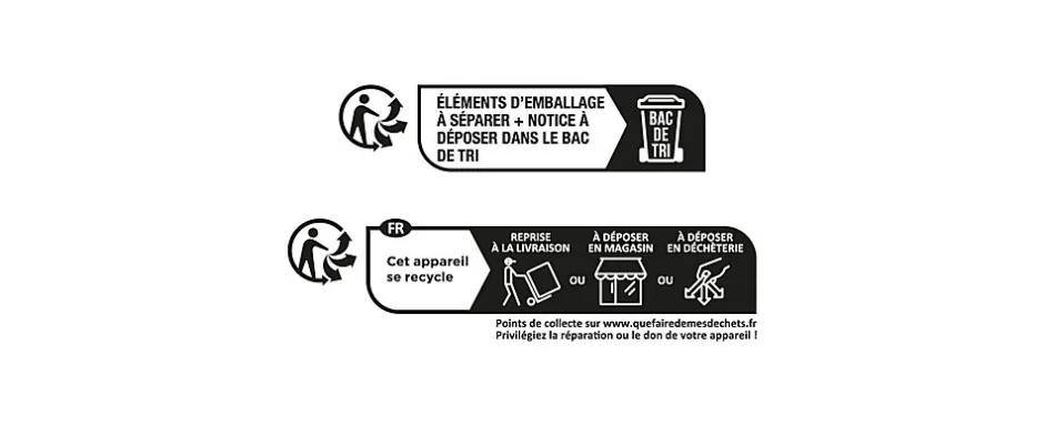 Déshumidificateur D002A 10L/J pour pièce de 18 à 20 m²
