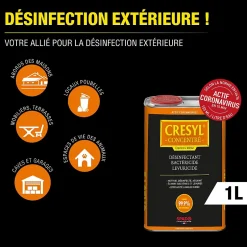 Spado Désinfectant bactéricide fongicide 1L, Cresyl Online