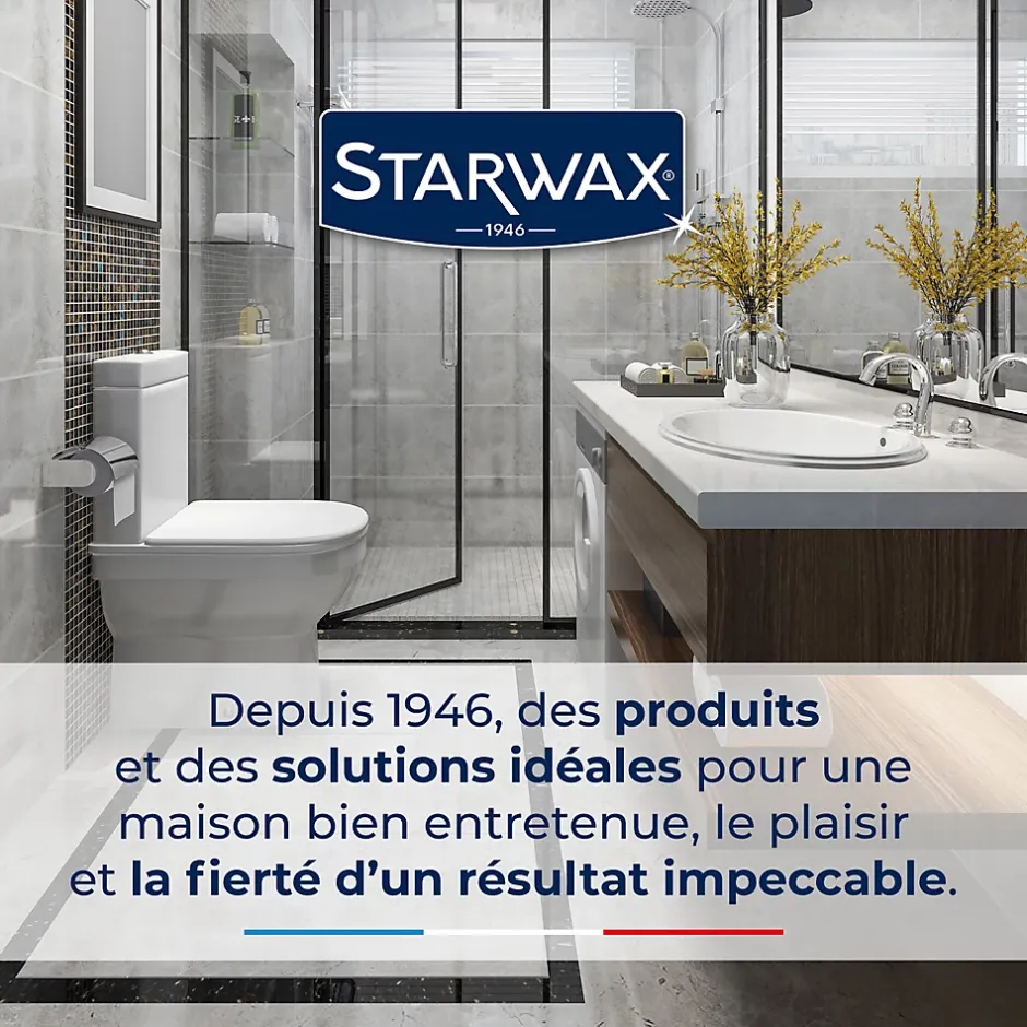 Starwax Désinfectant nettoyant gel javel WC 750 ml Outlet